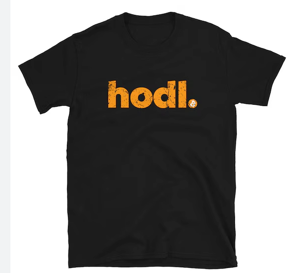 HODL - Bitcoin T Shirt